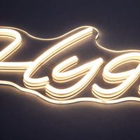 Hygge Neon Væglampe
