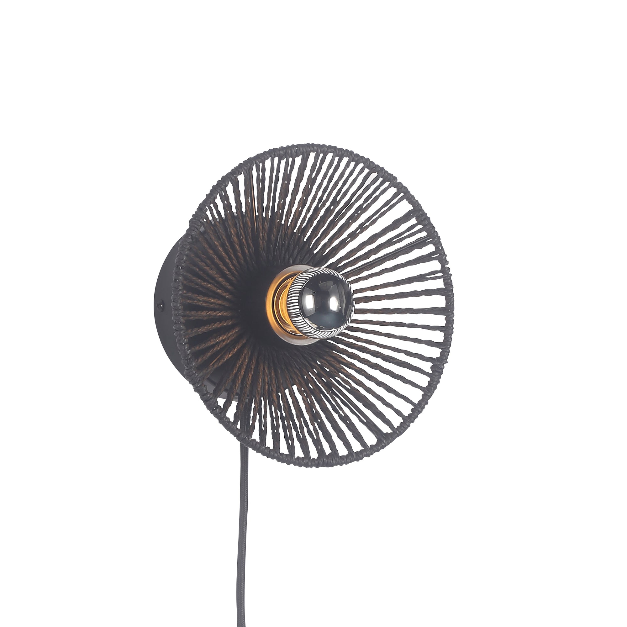 Wave Væglampe Ø20 Sort-Nordic Seasons-OutletLamper.dk