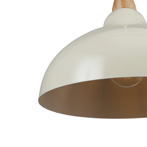 Oak Pendel Ø35 Glossy Vanilje