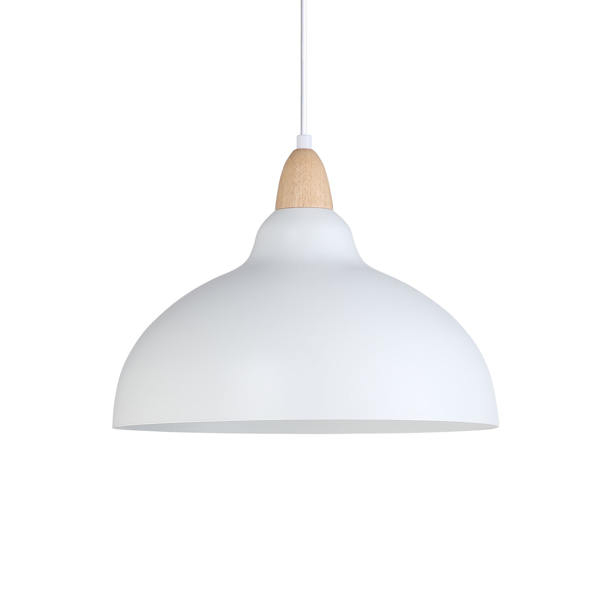 Oak Pendel Ø35 Hvid