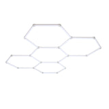 Hexagon Garage LED 5-Set 6500K-Lightish-OutletLamper.dk