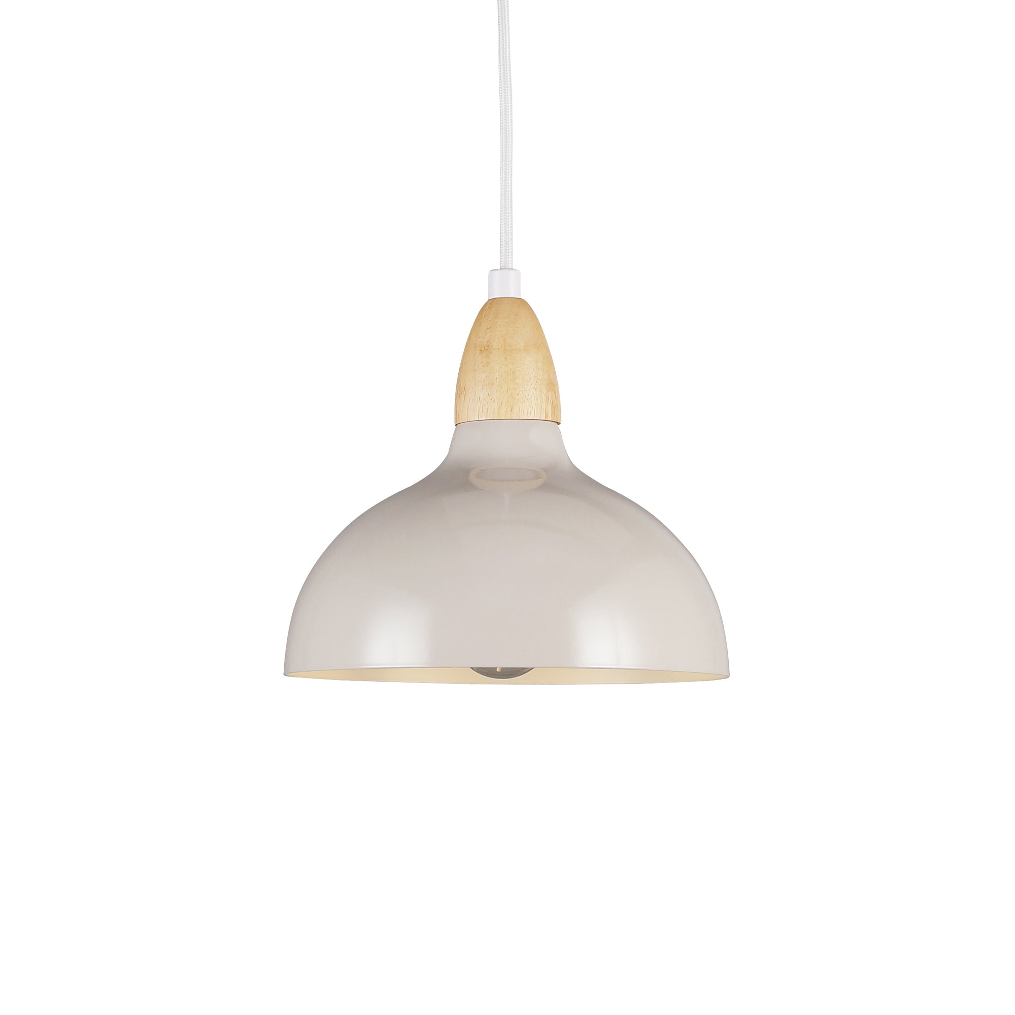 Oak Pendel Ø19 Glossy Dove-Nordic Seasons-OutletLamper.dk