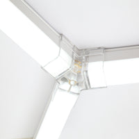 Hexagon Garage LED 5-Set 6500K-Lightish-OutletLamper.dk