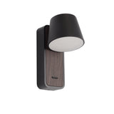 Torino Væglampe Sort/Trælook-Nordic Seasons-OutletLamper.dk