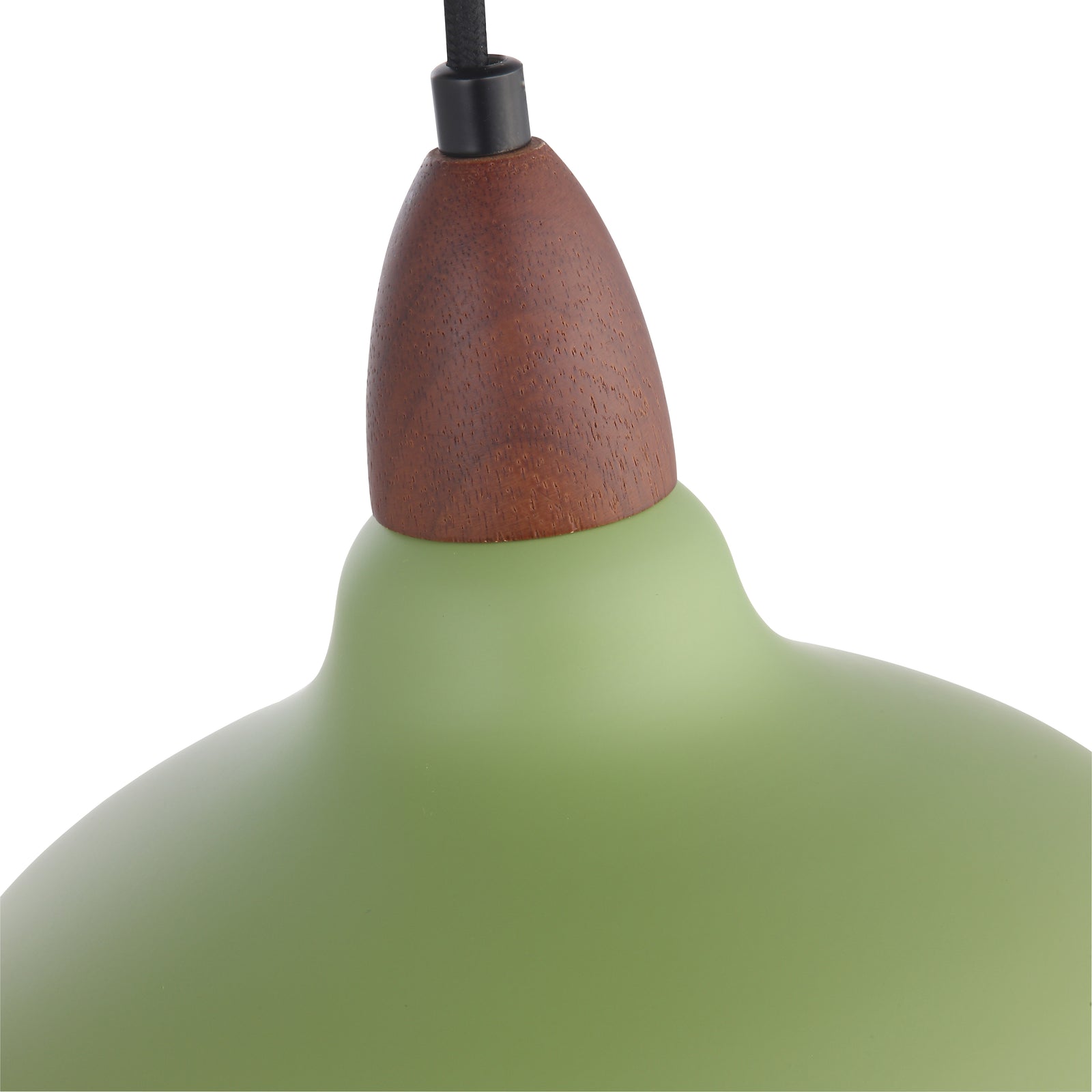 Oak Pendel Ø24 Mørkt Træ - TEST VARIANT - Grøn