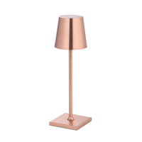 Garda Mini 24cm Trådløs Bordlampe IP54 Kobber