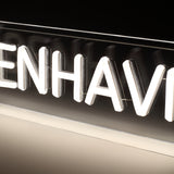 København LED Neon Box Bordlampe-Lightish-OutletLamper.dk