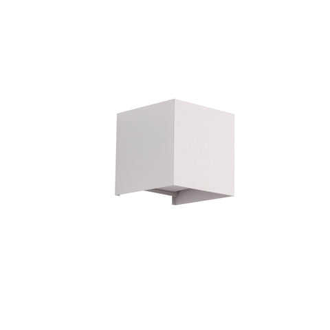 Cube Sunset IP65 6W Udendørs Væglampe Hvid