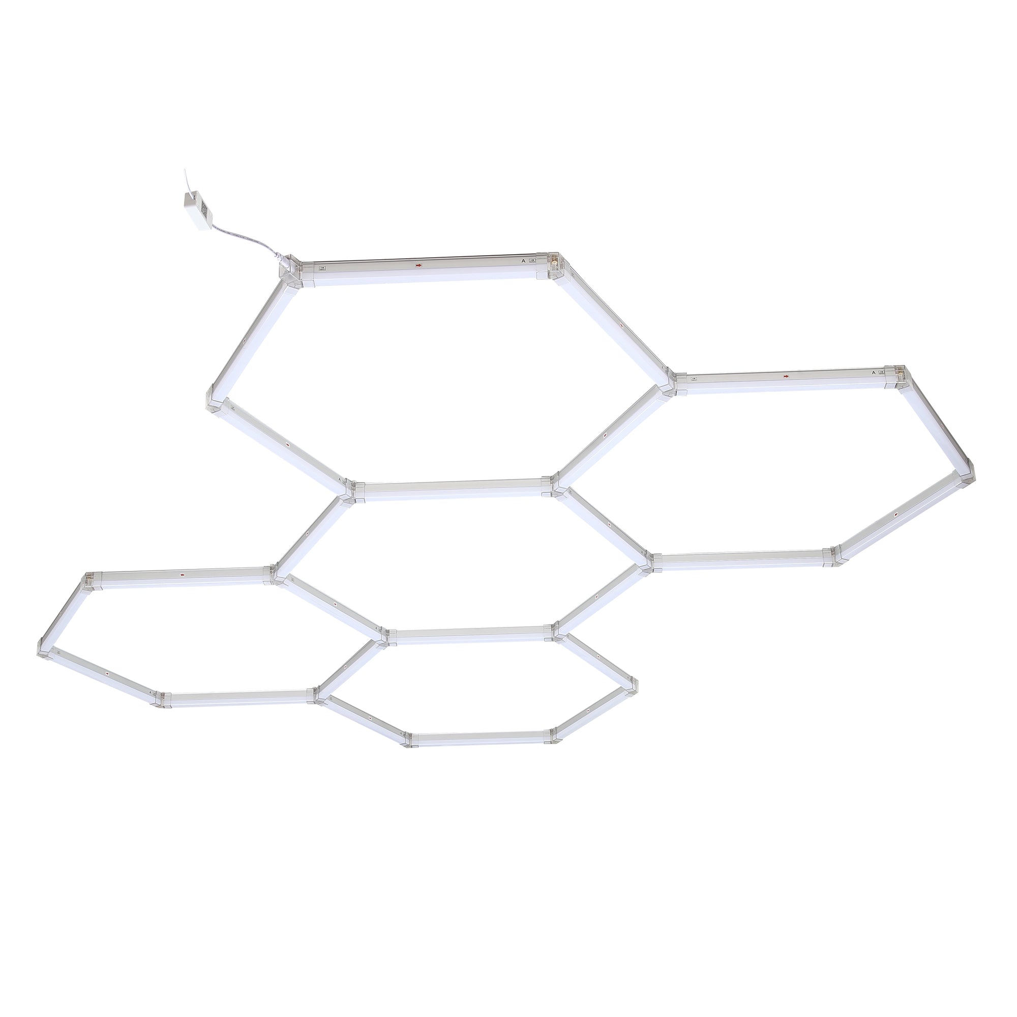 Hexagon Garage LED 5-Set RGB-Lightish-OutletLamper.dk