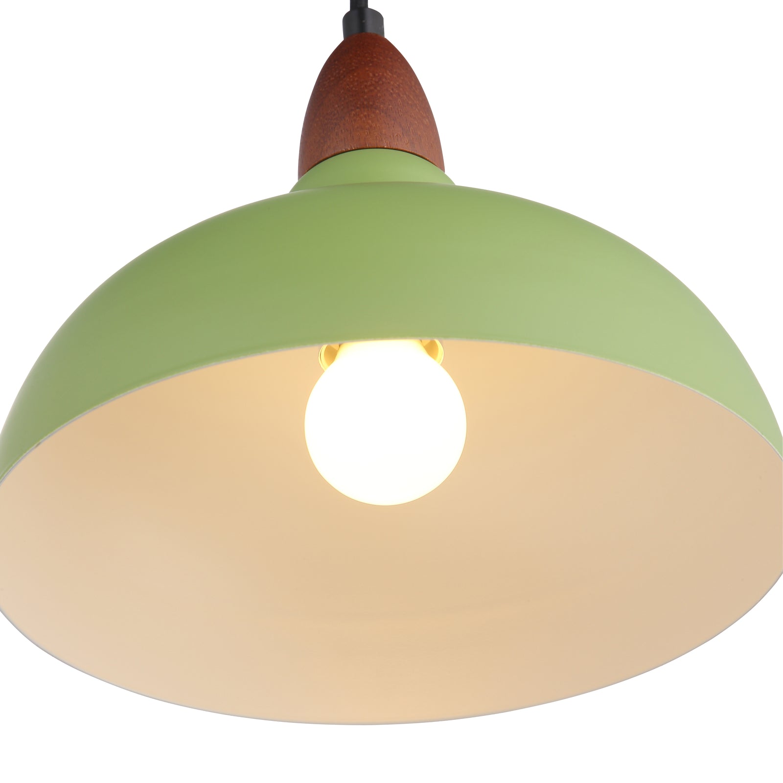 Oak Pendel Ø24 Mørkt Træ - TEST VARIANT - Grøn