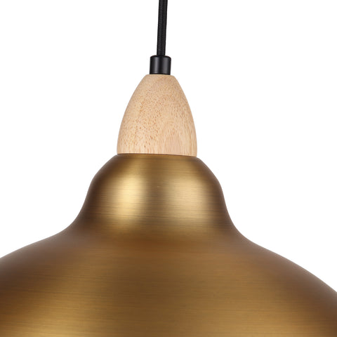 Oak Pendel Ø35 Børstet Messing