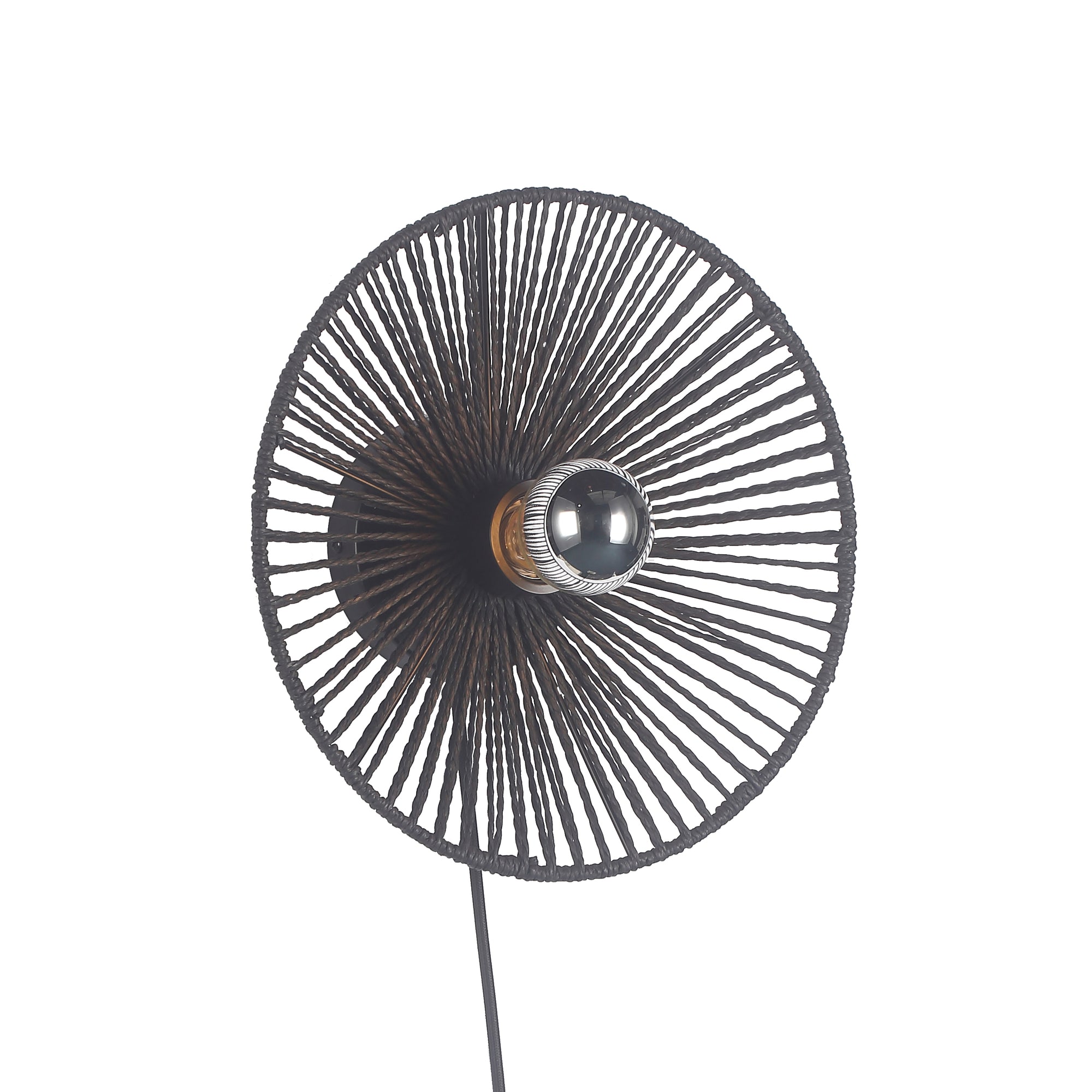 Wave Væglampe Ø30 Sort-Nordic Seasons-OutletLamper.dk