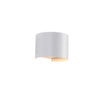 Cube Round Sunset IP65 6W Udendørs Væglampe Hvid
