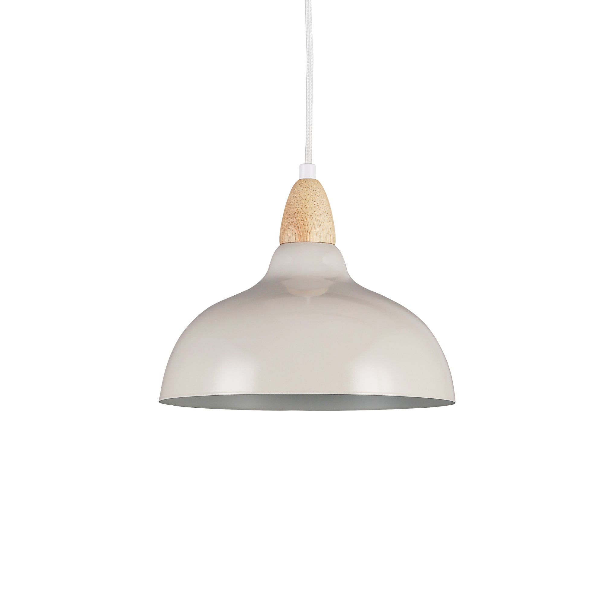 Oak Pendel Ø24 Glossy Dove-Nordic Seasons-OutletLamper.dk