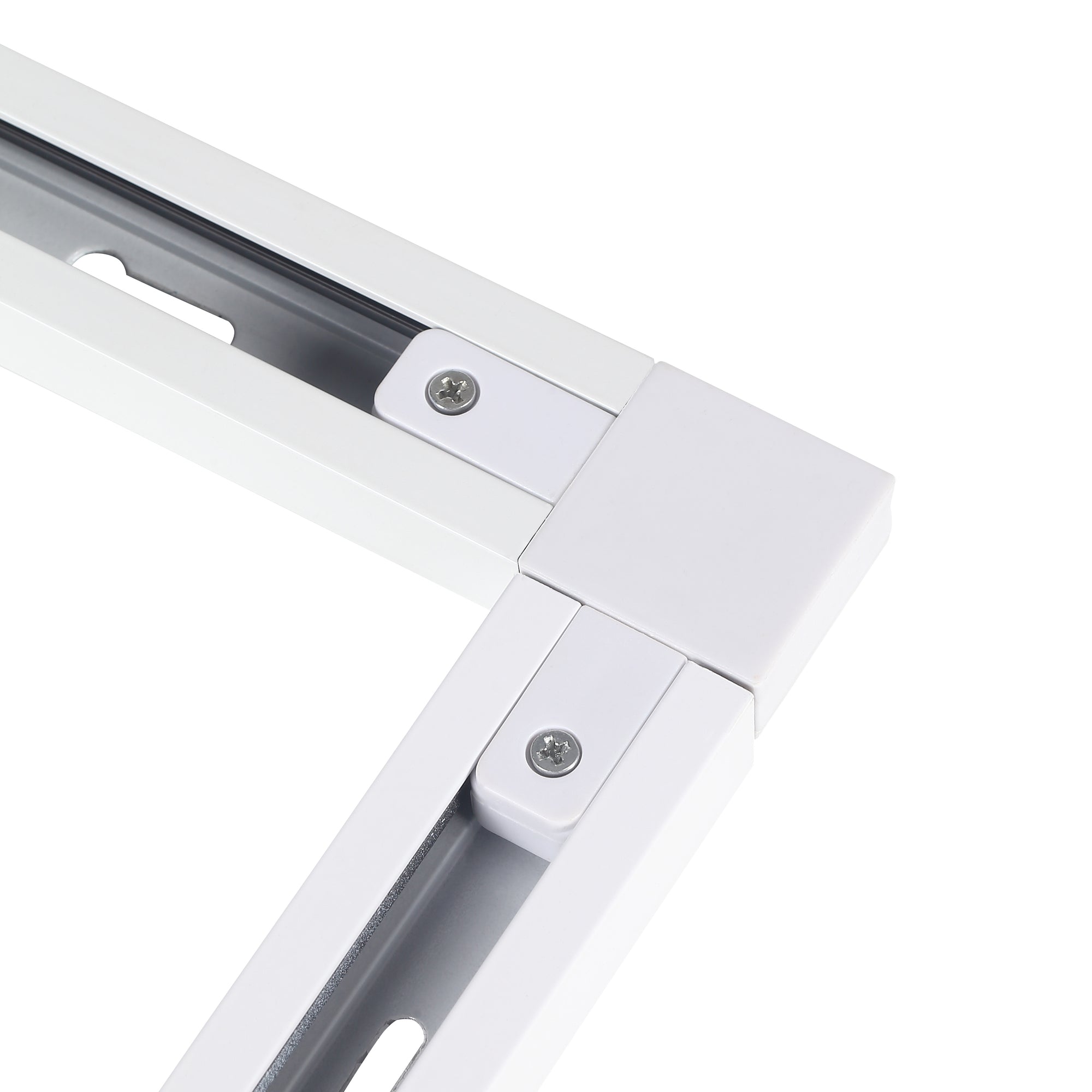 Vinkelstykke 1-Faset Hvid-Nordics Pro-OutletLamper.dk