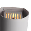 Cube Round Sunset IP65 6W Udendørs Væglampe Hvid