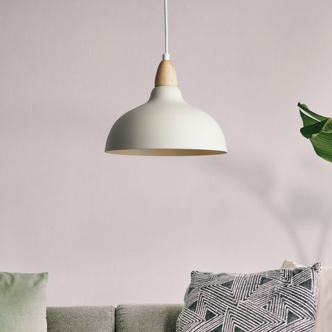 Oak Pendel Ø24 Lyst Træ
