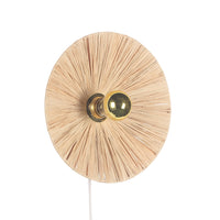 Flare Raffia Væglampe Ø30-Nordic Seasons-OutletLamper.dk