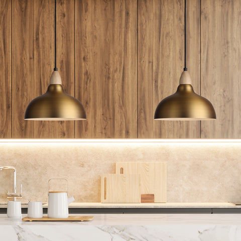 Oak Ø24 Børstet Messing