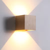 LED Væglampe 6W Udendørs Wood