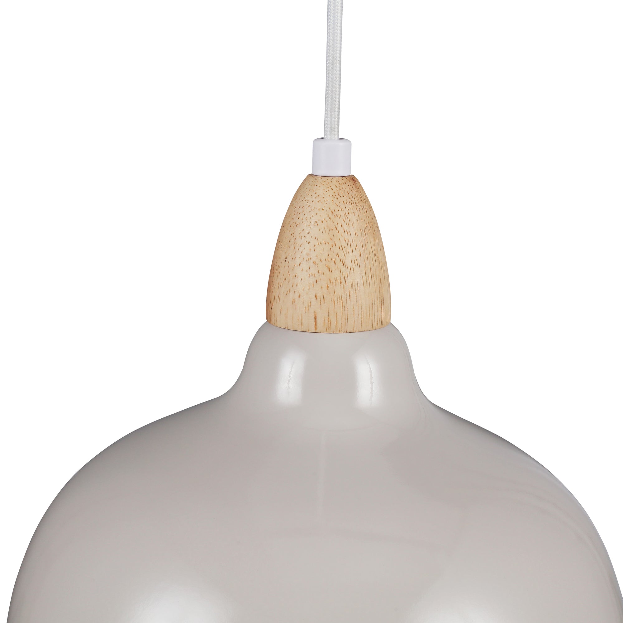 Oak Pendel Ø24 Glossy Dove-Nordic Seasons-OutletLamper.dk