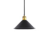 Coffee Pendel Ø26 Sort/Messing