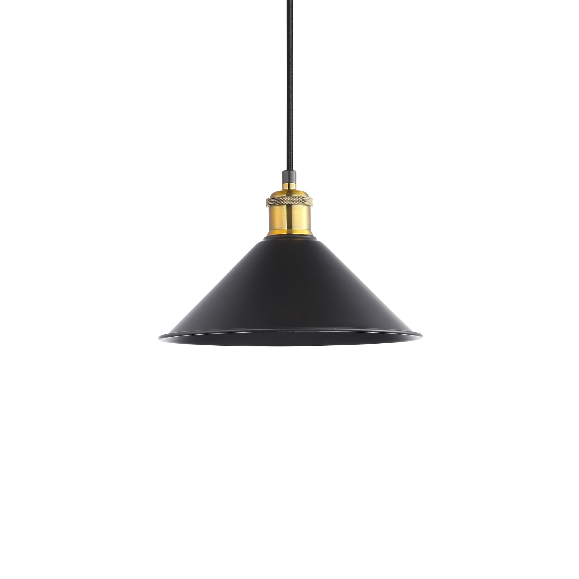 Coffee Pendel Ø26 Sort/Messing