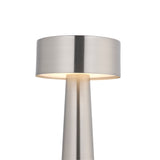 Verona LED Trådløs Bordlampe Krom