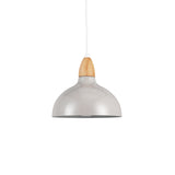 Oak Pendel Ø19 Glossy Grå-Nordic Seasons-OutletLamper.dk