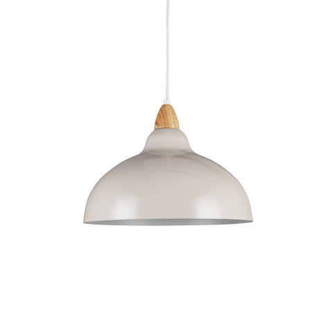 Oak Pendel Ø35 Glossy Dove