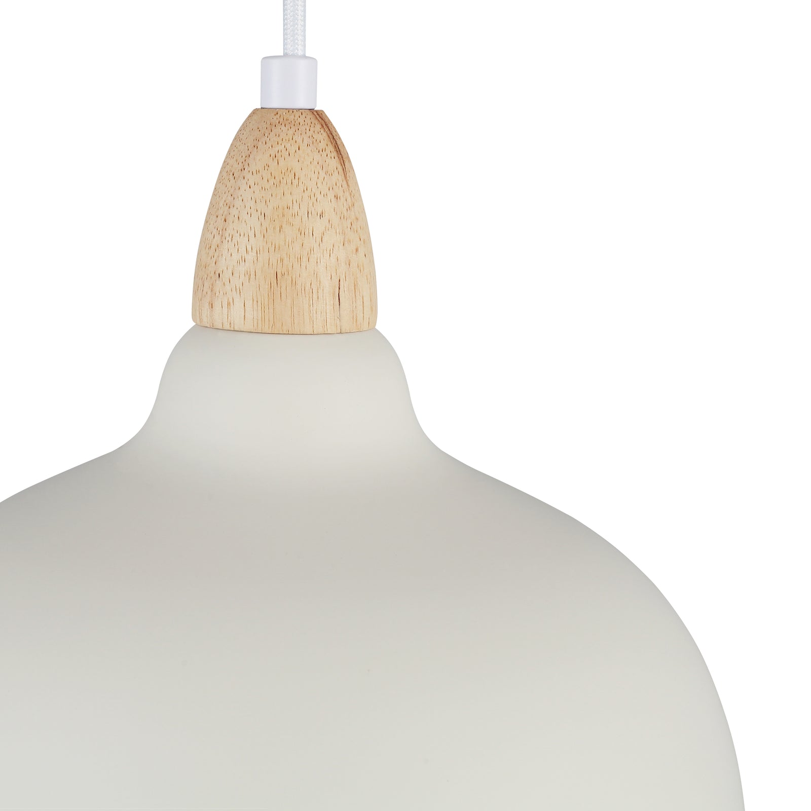 Oak Pendel Ø24 Lyst Træ - TEST VARIANT - Nude
