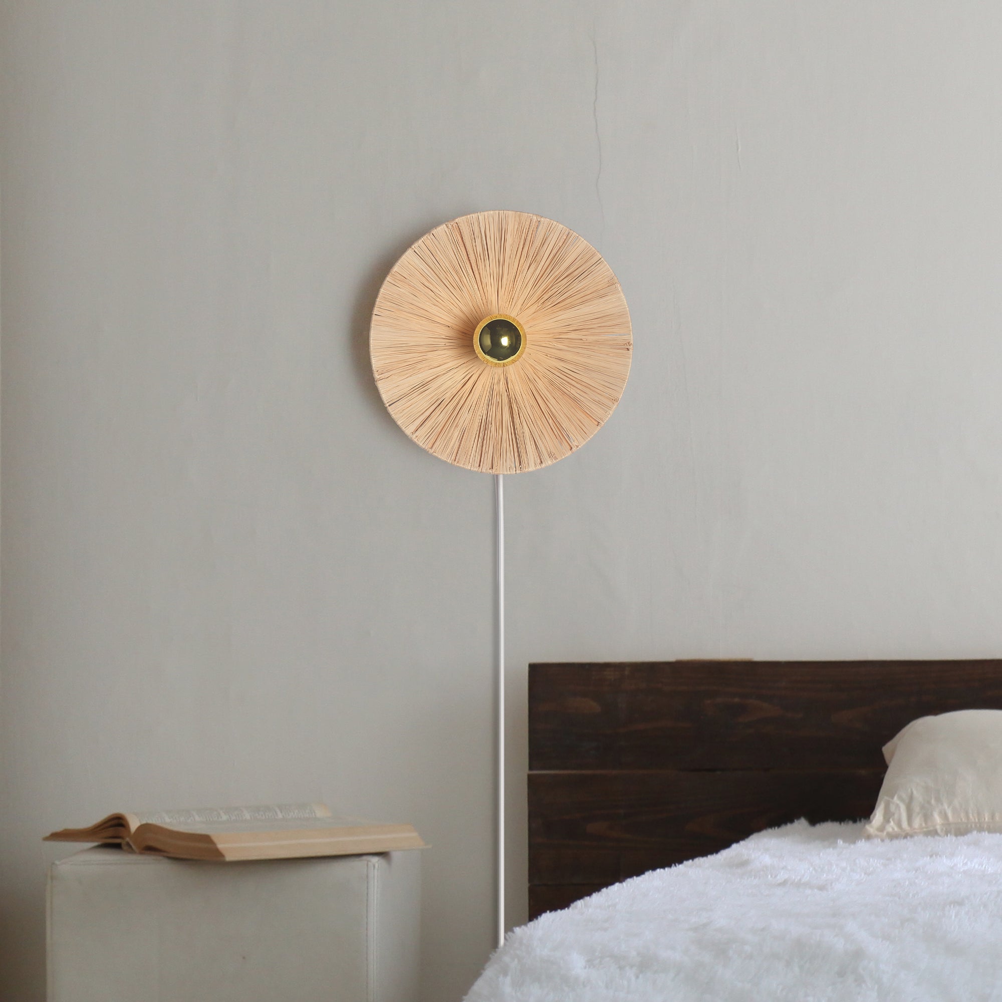 Flare Raffia Væglampe Ø30-Nordic Seasons-OutletLamper.dk