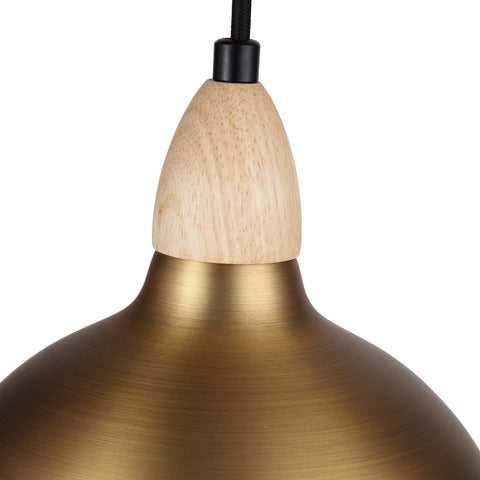 Oak Ø19 Børstet Messing