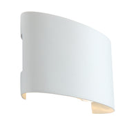 Ortelo 4W 12cm Væglampe Hvid