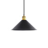 Coffee Pendel Ø30 Sort/Messing