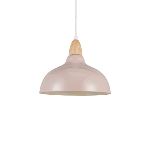 Oak Pendel Ø24 Glossy Beige Pink