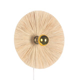 Flare Raffia Væglampe Ø40-Nordic Seasons-OutletLamper.dk