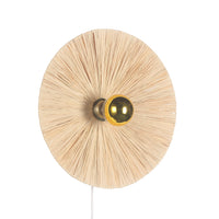 Flare Raffia Væglampe Ø40-Nordic Seasons-OutletLamper.dk