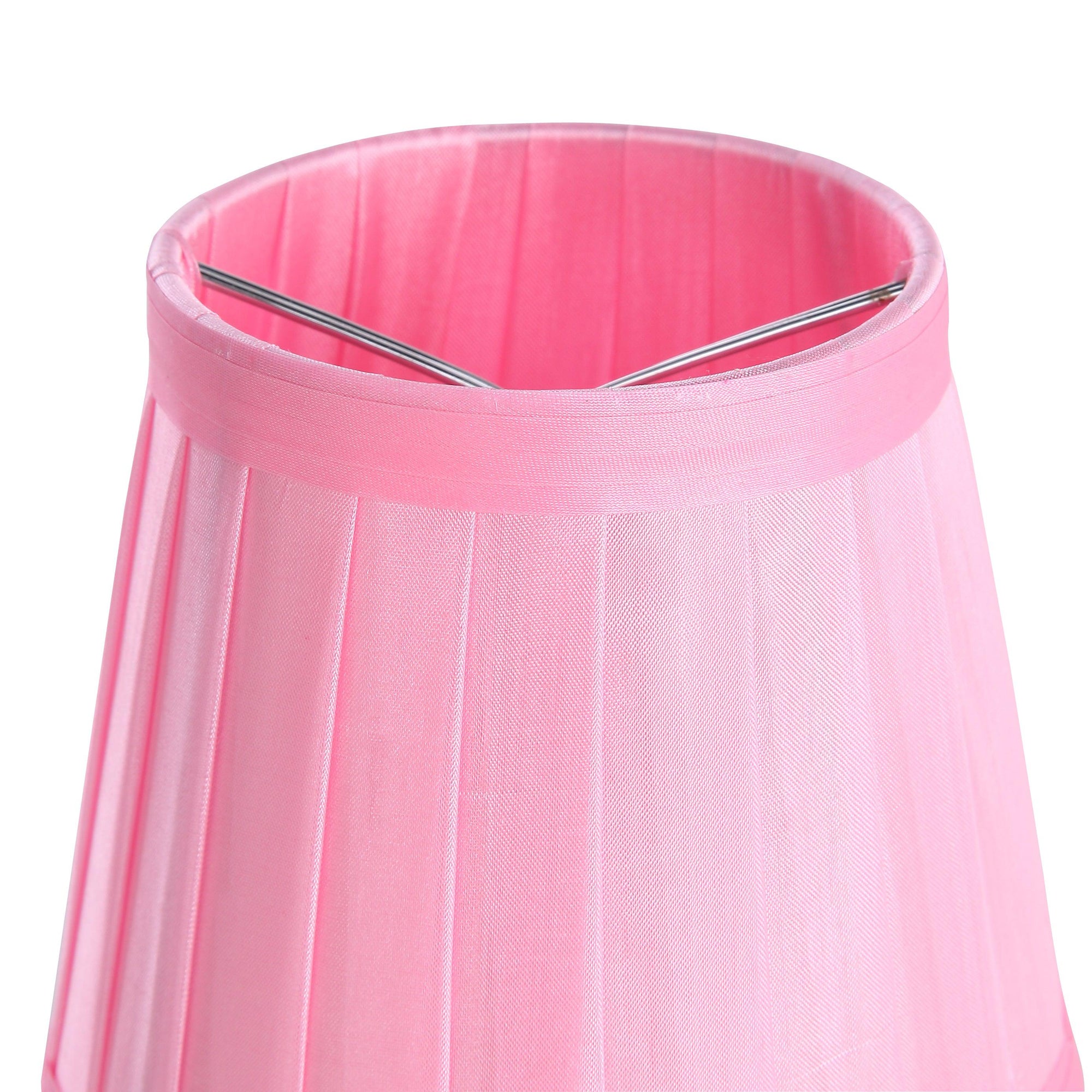 Lysekrone Lampeskærm Klemme Pink