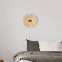 Flare Raffia Væglampe Ø40-Nordic Seasons-OutletLamper.dk