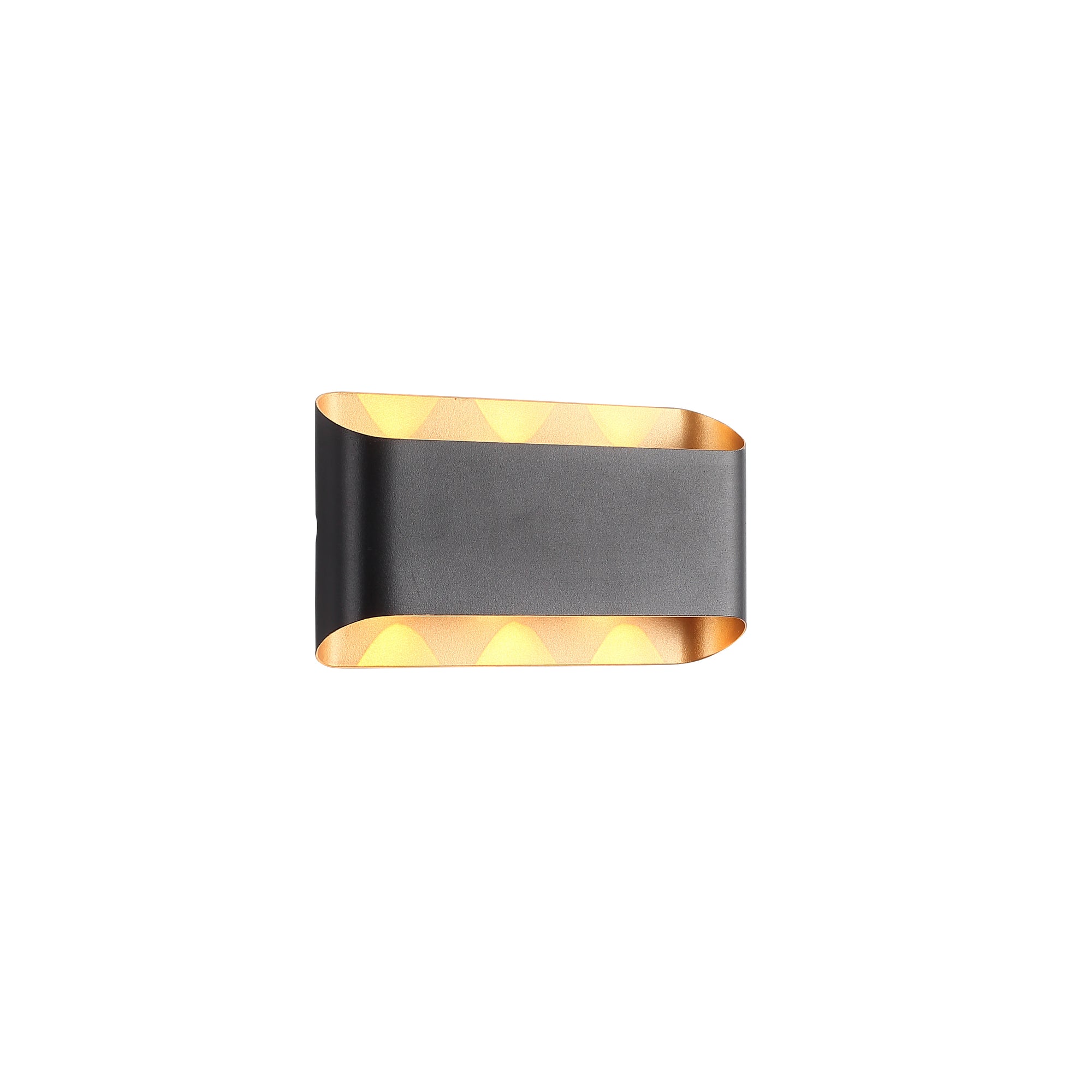 Twilight Gold 6W Væglampe Sort-Nordics Pro-OutletLamper.dk