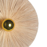 Flare Raffia Væglampe Ø40-Nordic Seasons-OutletLamper.dk