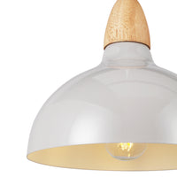 Oak Pendel Ø19 Glossy Grå-Nordic Seasons-OutletLamper.dk