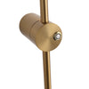 Retta LED Væglampe Messing 80cm