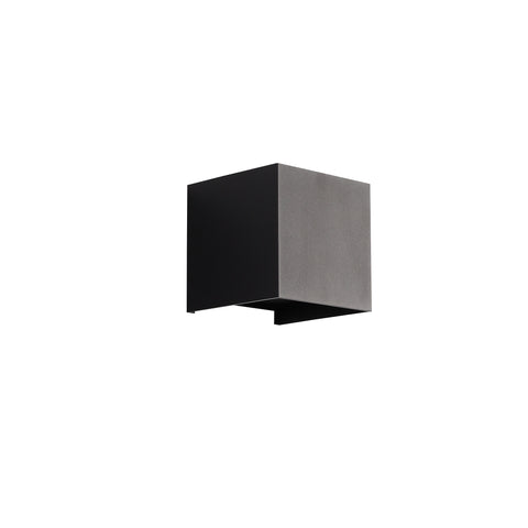 Cube Sunset IP65 6W Udendørs Væglampe Sort