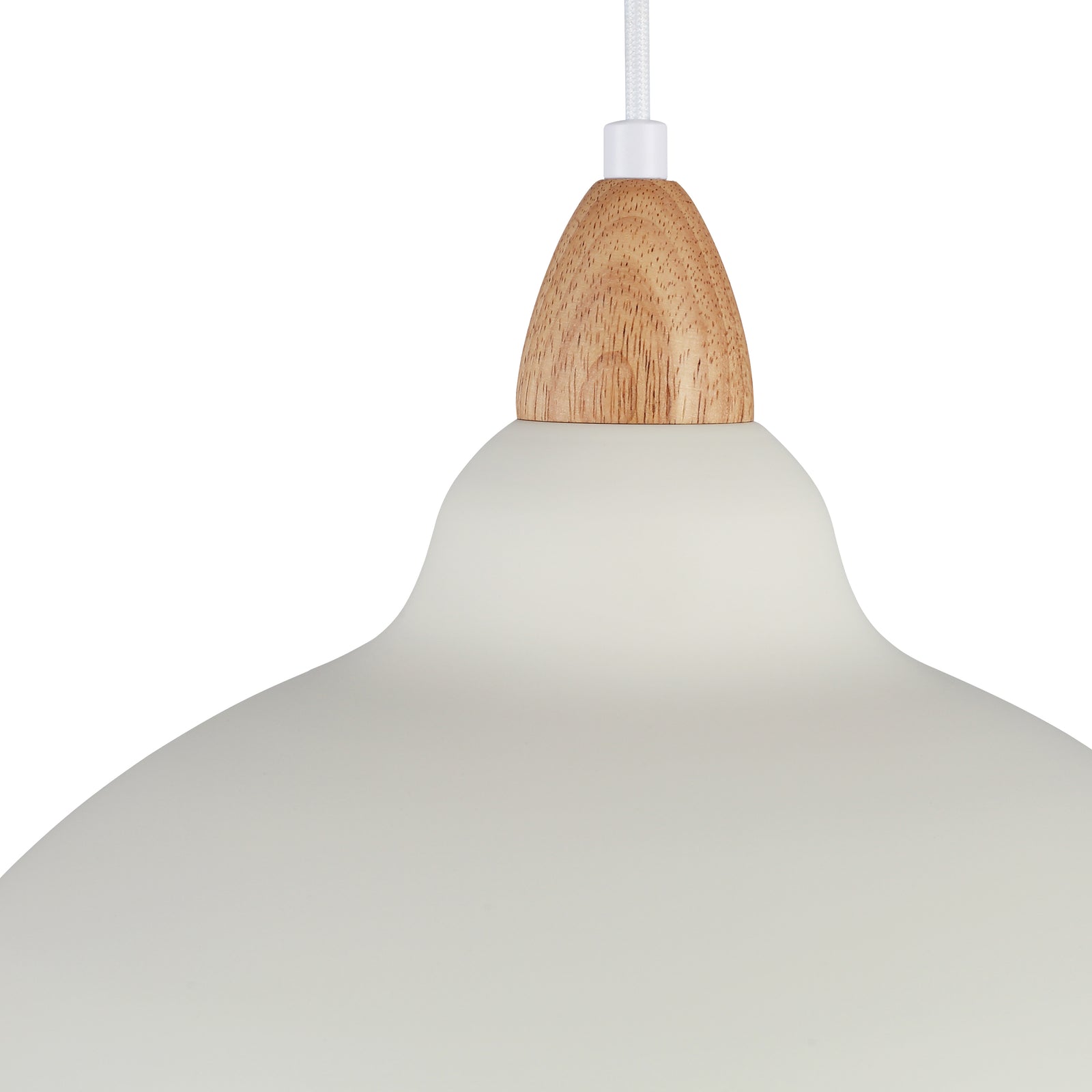 Oak Pendel Ø35 Lyst Træ - TEST VARIANT - Nude