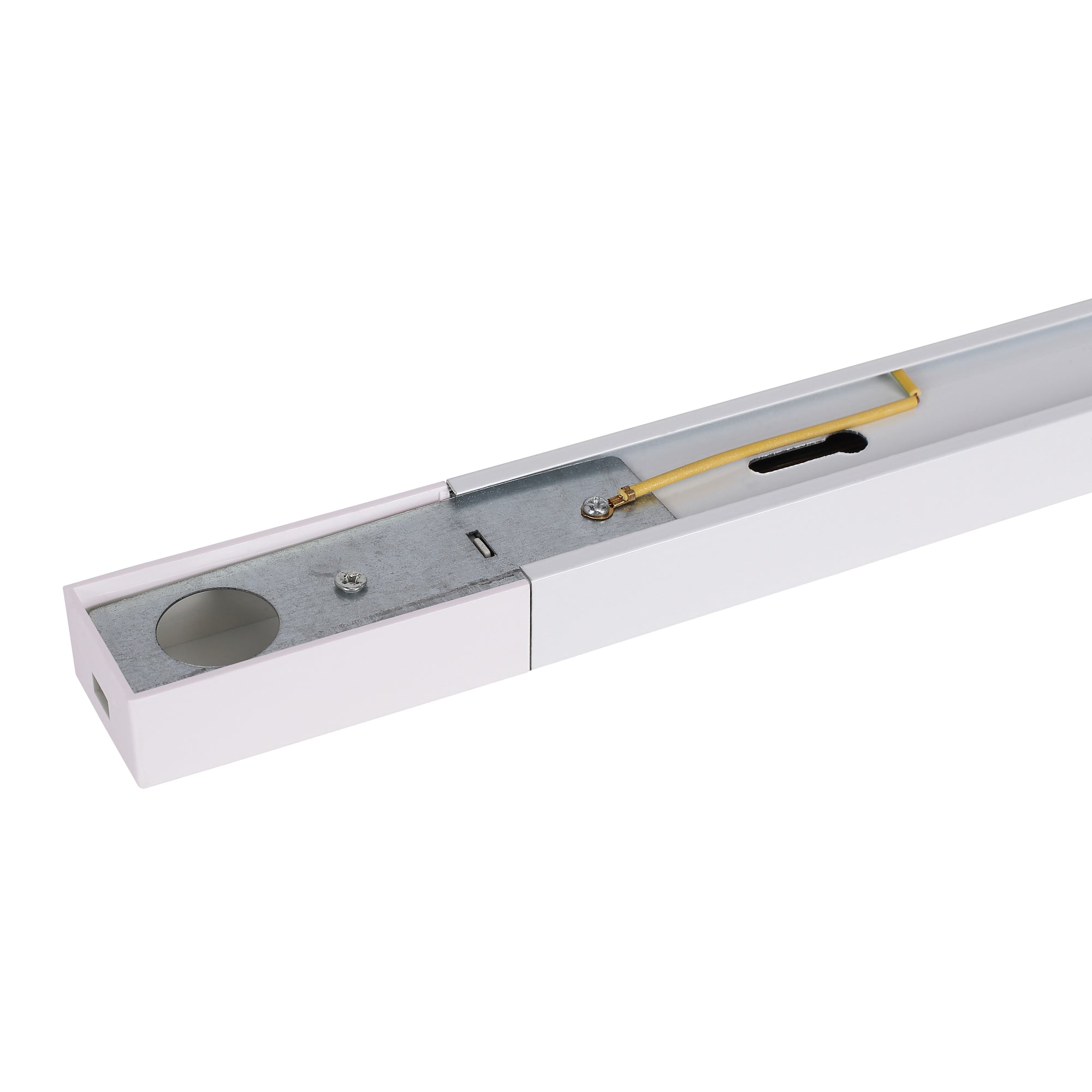 Strømskinne 1-Faset 1.5M Hvid-Nordics Pro-OutletLamper.dk