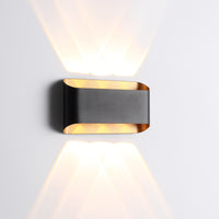 Twilight Gold 6W Væglampe Sort-Nordics Pro-OutletLamper.dk