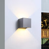 LED Væglampe 6W IP65 Lysegrå