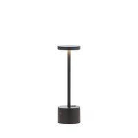 Bologna Mini LED Trådløs Bordlampe Sort